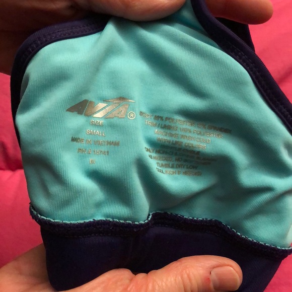 Avia Two-Tone Sports Bra - Picture 5 of 5